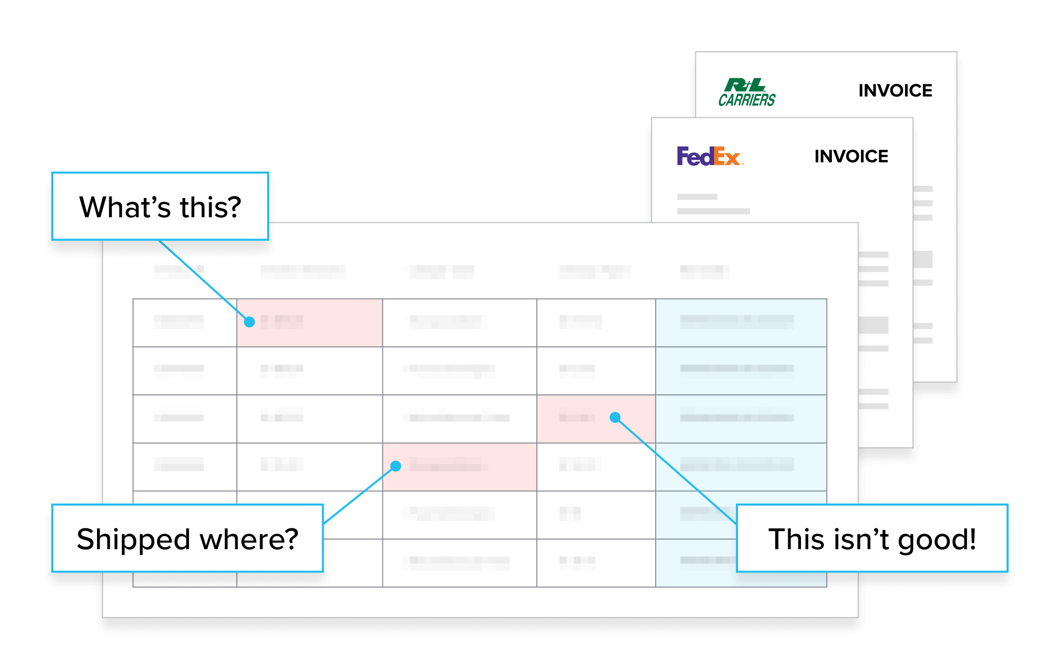 Shipping Is Complicated Illustration